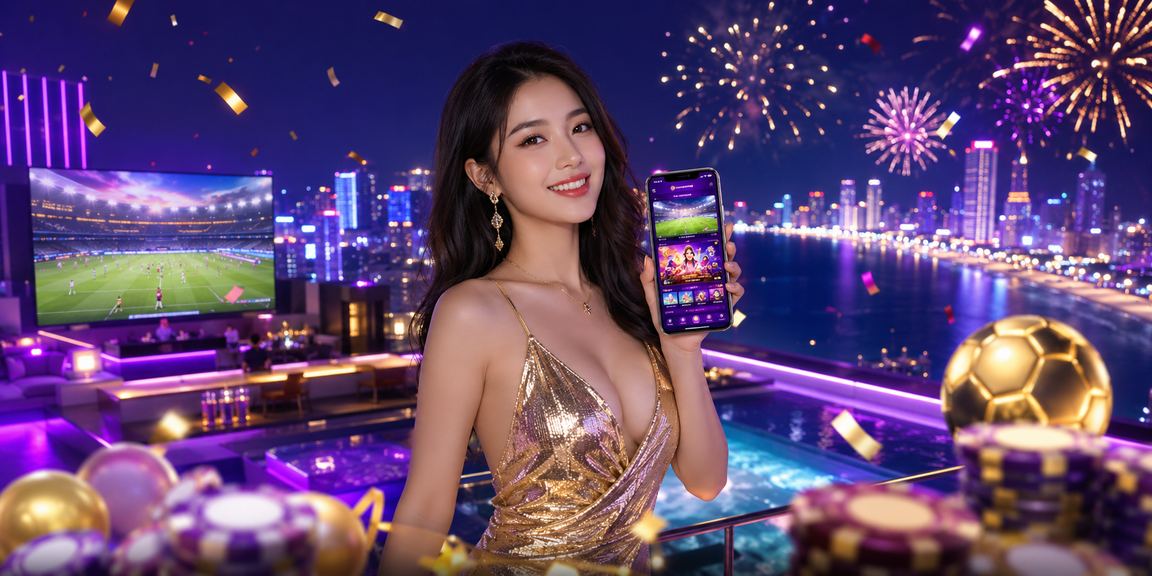 Sảnh casino điện tử Neon tại Nha Trang trên thiết bị di động